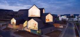 VitraHaus, une maison faite de maisons empilees